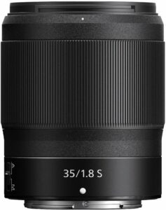 Image of a Nikon nikkor z 35mm f1.8 s