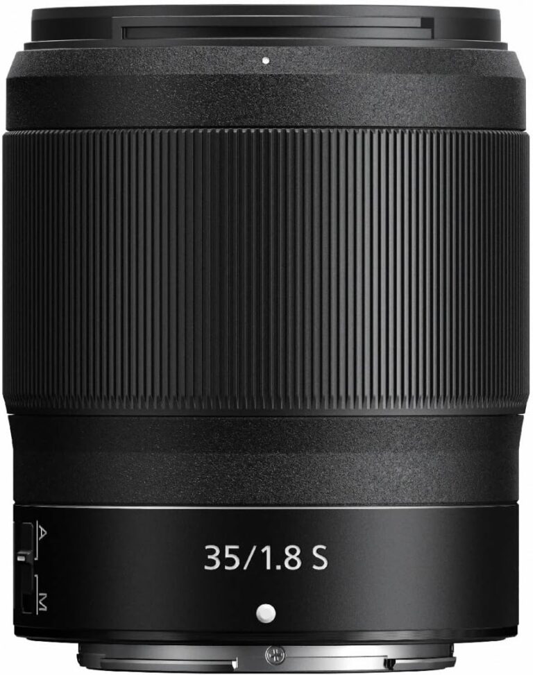 Image of a Nikon nikkor z 35mm f1.8 s