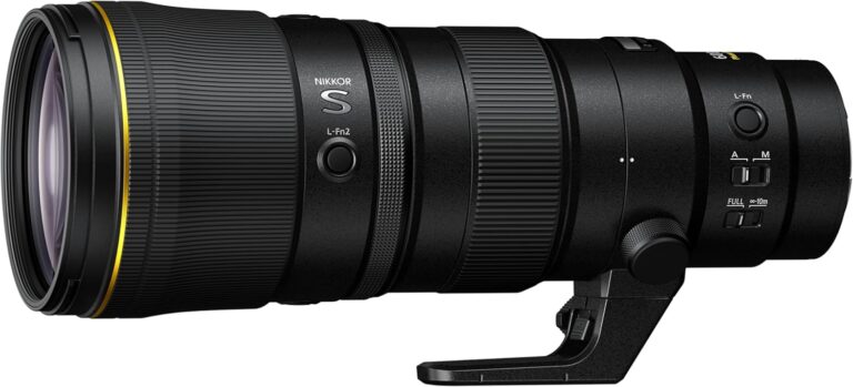 Image of a Nikon nikkor z 600mm f6.3 vr s