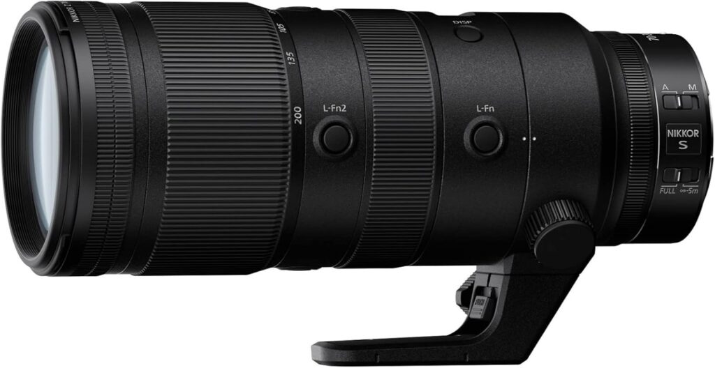 Image of a Nikon nikkor z 70 200mm f2.8 s