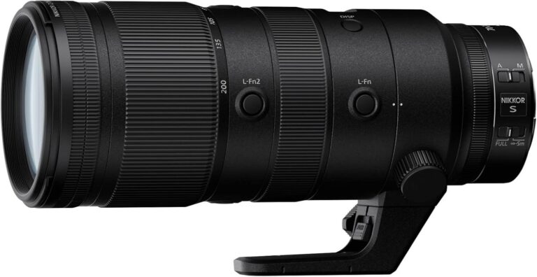 Image of a Nikon nikkor z 70 200mm f2.8 s