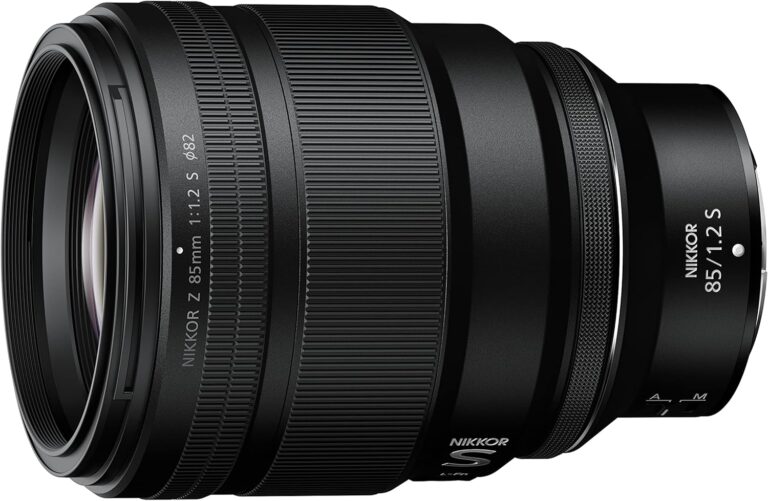 Image of a Nikon nikkor z 85mm f1.2 s