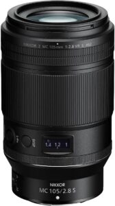 Image of a Nikon nikkor z mc 105mm f2.8 vr s