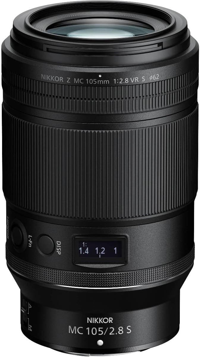 Image of a Nikon nikkor z mc 105mm f2.8 vr s