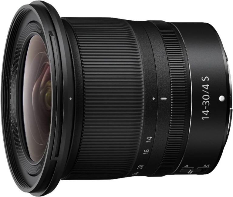 Image of a Nikon nikkor z 14 30mm f4 s
