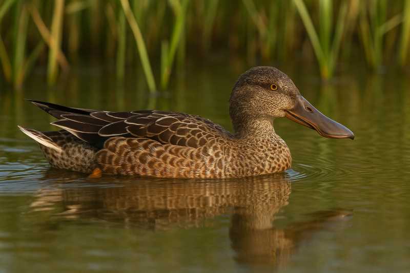 Image of a Northern shoveler female