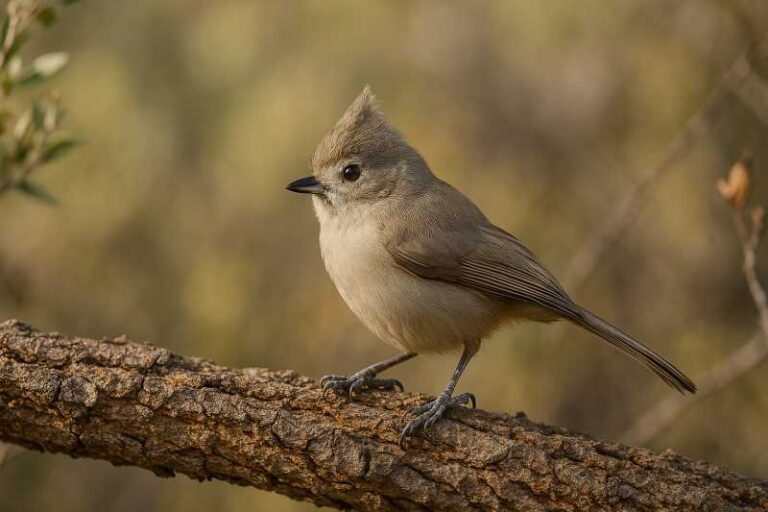 Image of a Oak Titmouse in its natural habitat