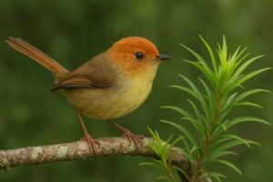 Image of an Orange crowned fairywren
