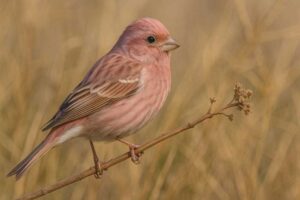Image of a Pallas's Rosefinch in its natural habitat