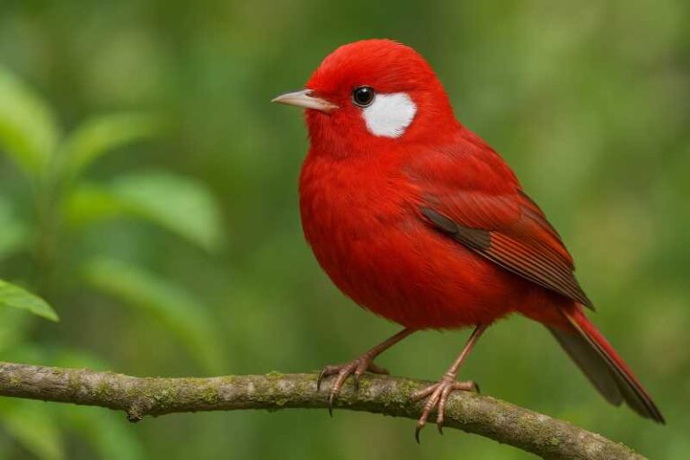 Image of a Red Warbler in its natural habitat