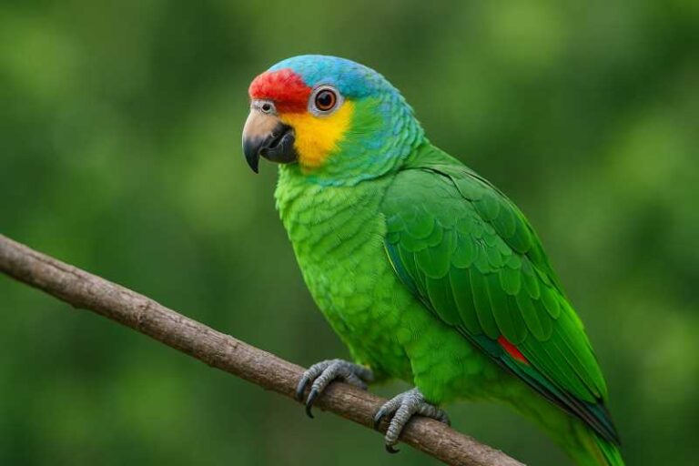 Image of a Red lored amazon