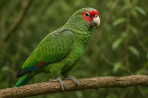 Image of a Red spectacled amazon