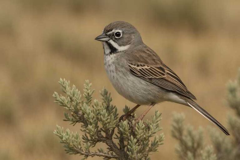 Image of a Sagebrush sparrow