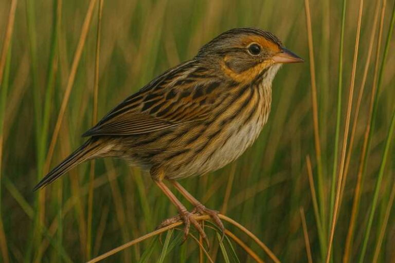 Image of a Saltmarsh sparrow