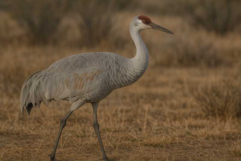 Image of a Sandhill crane