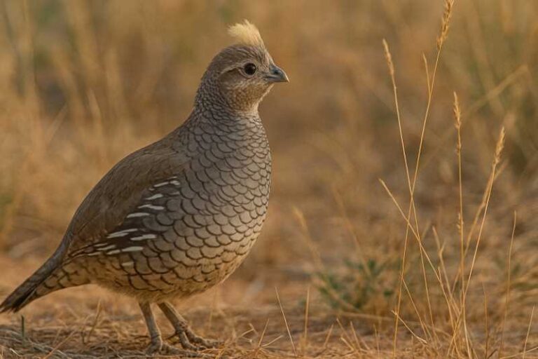 Image of a Scaled Quail in its natural habitat