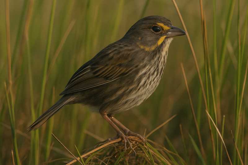 Image of a Seaside sparrow