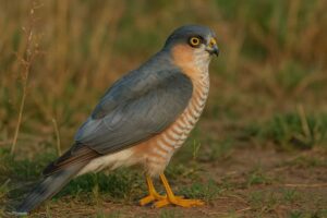 Image of a Sharp-shinned Hawk in its natural habitat