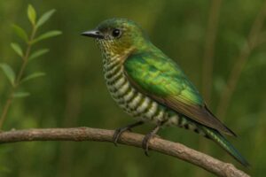 Image of a Shining Bronze Cuckoo in its natural habitat