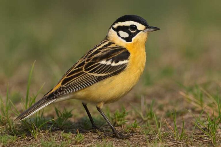 Image of a male Smith's longspur