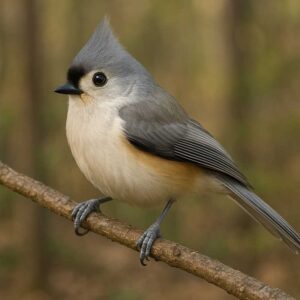 Image of a Tufted titmouse