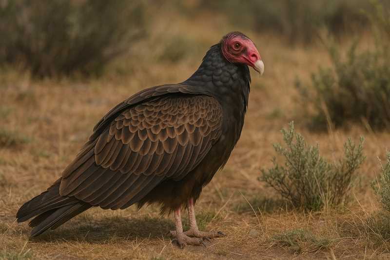 Image of a Turkey Vulture in its natural habitat