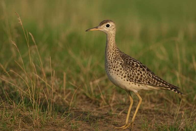 Image of a Upland Sandpiper in its natural habitat