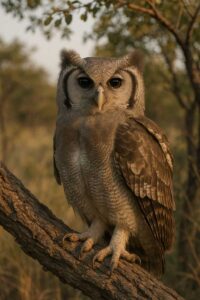 Image of a Verreaux's Eagle-Owl in its natural habitat