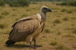 Image of a White-backed Vulture in its natural habitat