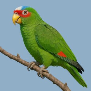 Image of a White fronted amazon