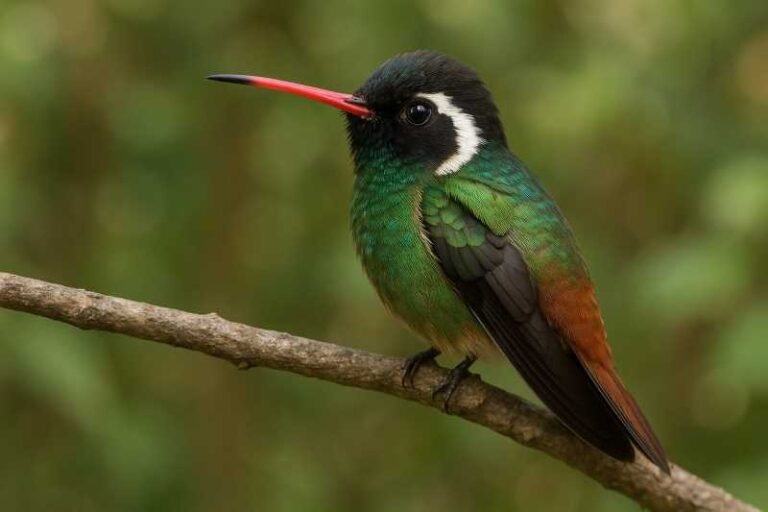 Image of a Xantus's Hummingbird in its natural habitat
