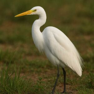 Image of a Yellow billed egret