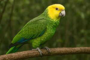Image of a Yellow headed amazon