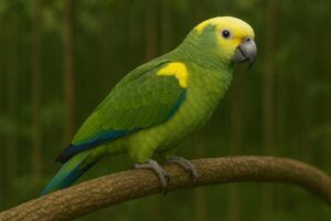 Image of a Yellow shouldered amazon