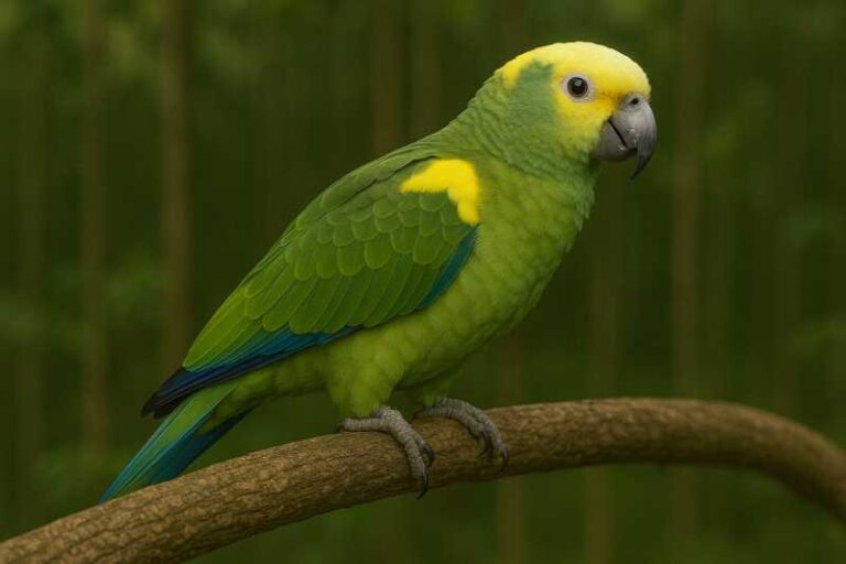 Image of a Yellow shouldered amazon