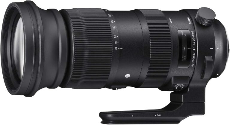 Photo of 60-600mm f22-32 Fixed Zoom F4.5-6.3 DG OS HSM