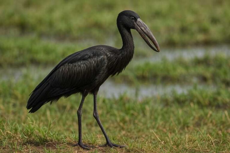 Image of a African openbill