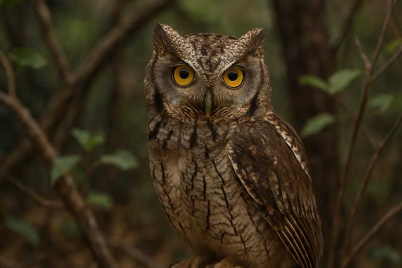 Image of a Balsas Screech Owl in its natural habitat
