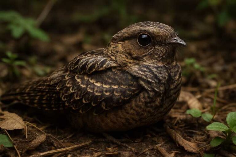 Image of a Bates's Nightjar in its natural habitat