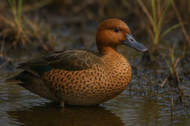 Image of a Bernier's Teal in its natural habitat