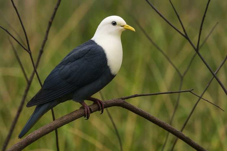 Image of a Black-banded Fruit Dove in its natural habitat