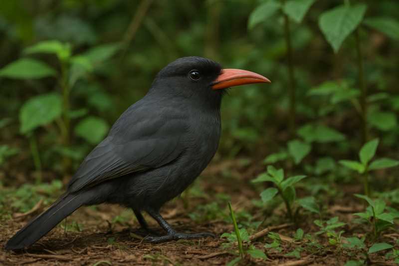 Image of a Black-fronted Nunbird in its natural habitat