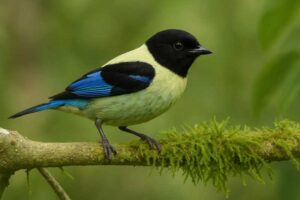Image of a Black-headed Tanager in its natural habitat