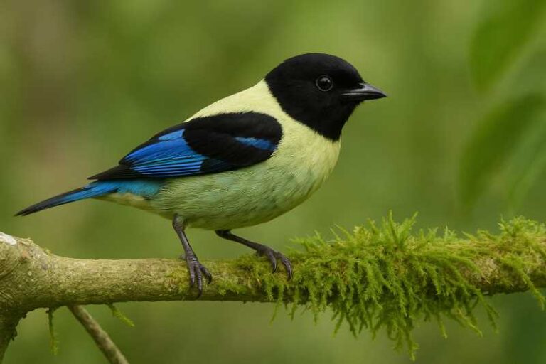 Image of a Black-headed Tanager in its natural habitat