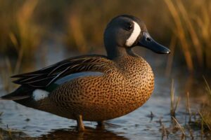 Image of a Blue-winged Teal in its natural habitat