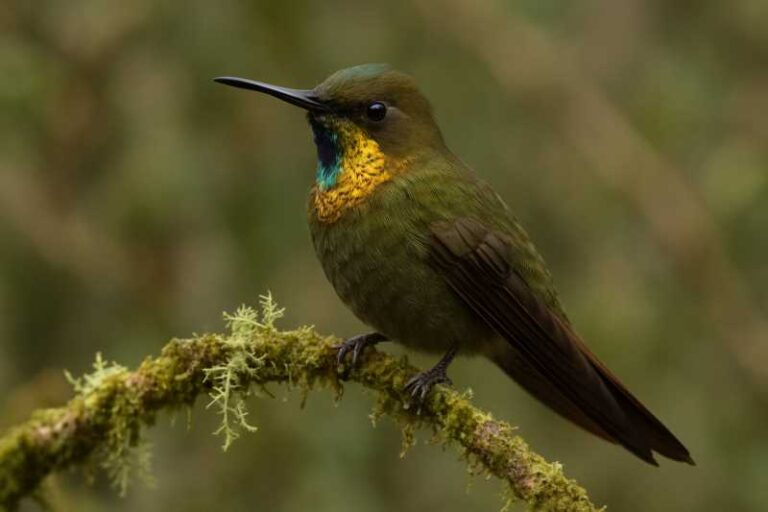 Image of a Bronze-tailed Thornbill in its natural habitat