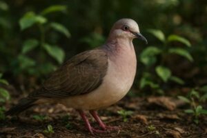 Image of a Caribbean Dove in its natural habitat