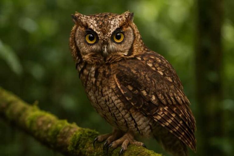 Image of a Choco Screech Owl in its natural habitat