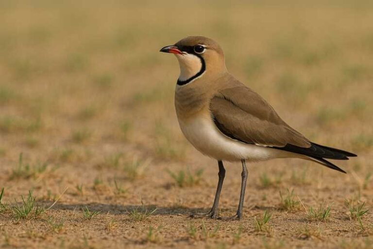 Image of a Collared Pratincole in its natural habitat