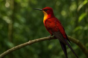 Image of a Crimson Topaz in its natural habitat
